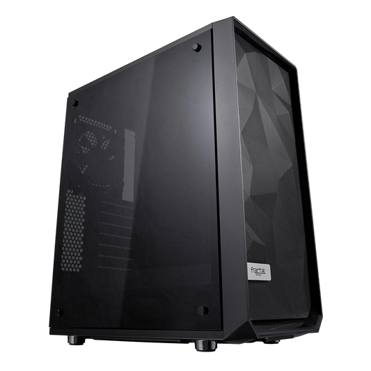 FRACTAL Meshify C Light Tint TG - black