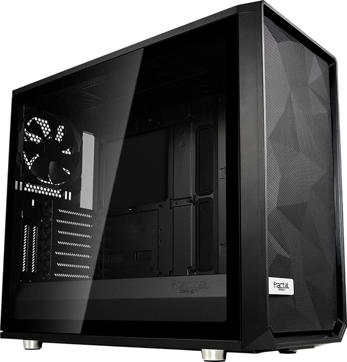 FRACTAL Meshify S2 Dark Tint TG - black