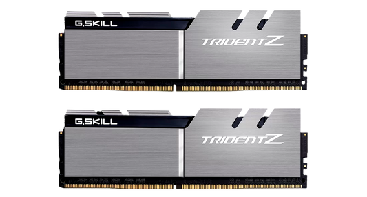 G.SKILL TRIDENT Z 32GB(2x16GB) 3200MHz DDR4 16-18-18-38 1.35V - Silver/Black