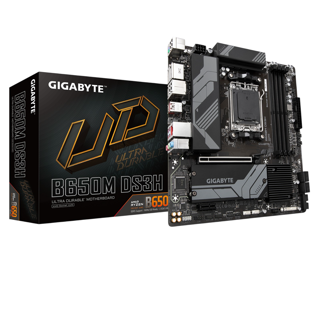 GIGABYTE B650M DS3H DDR5