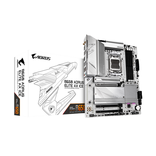 GIGABYTE B650 AORUS ELITE AX ICE WHITE
