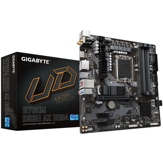 GIGABYTE B760M DS3H AX DDR4 WIFI