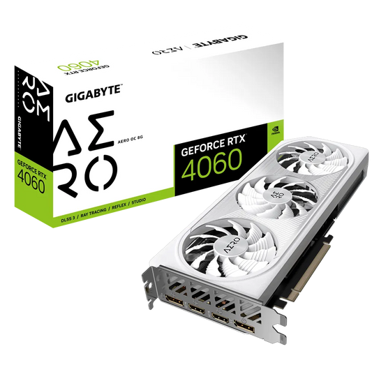 GIGABYTE GEFORCE RTX 4060 AERO OC 8G VGA CARD