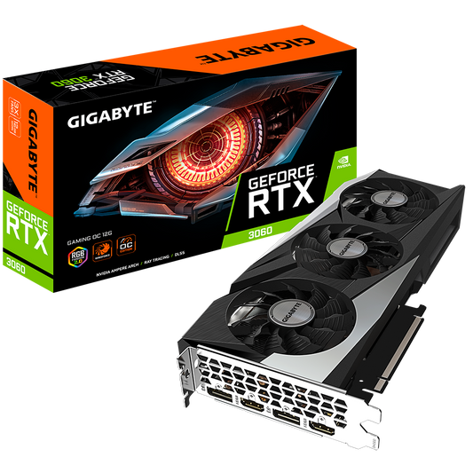 GIGABYTE GeForce RTX 3060 GAMING OC 12G [LHR VERSION]