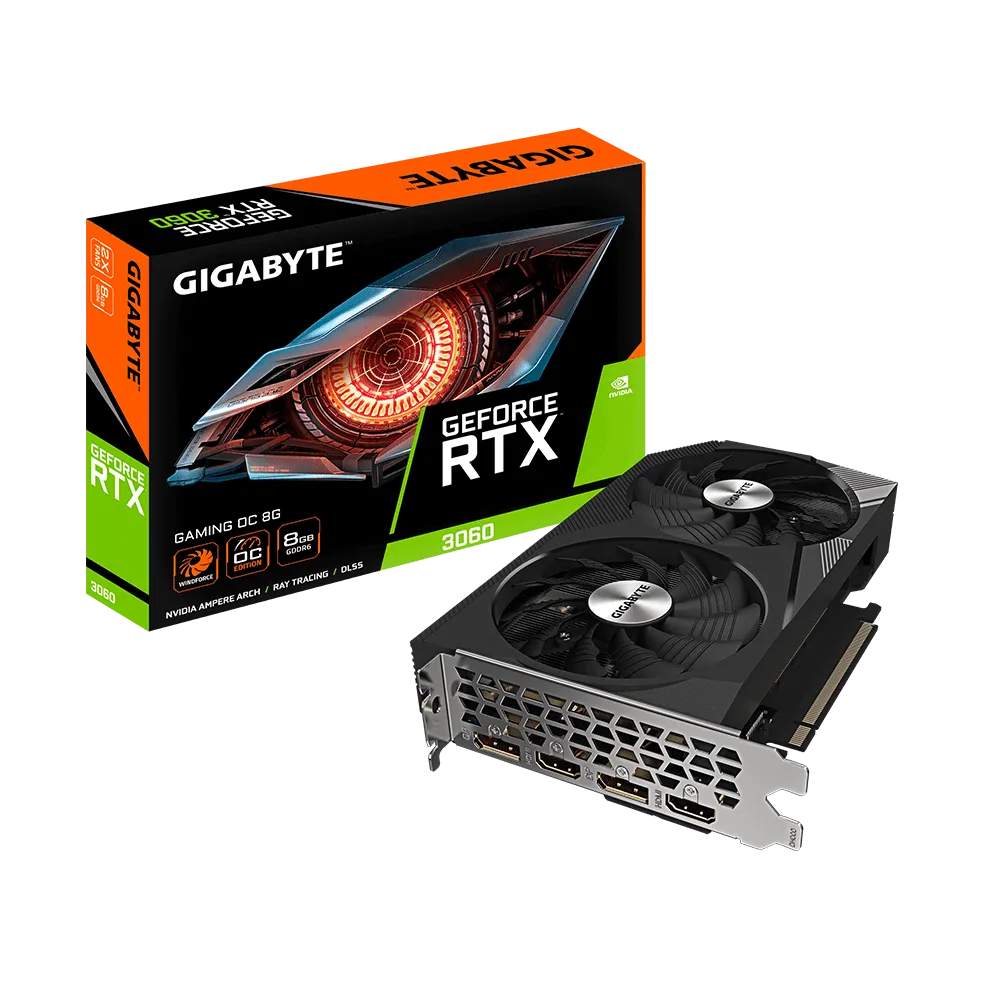 GIGABYTE GeForce RTX 3060 GAMING OC 8G [LHR VERSION]