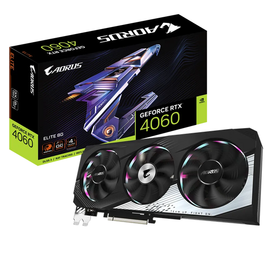 GIGABYTE GeForce RTX 4060 AORUS ELITE 8G