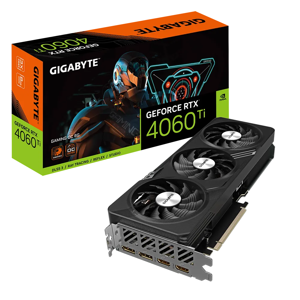 GIGABYTE GeForce RTX 4060 TI GAMING OC 8G