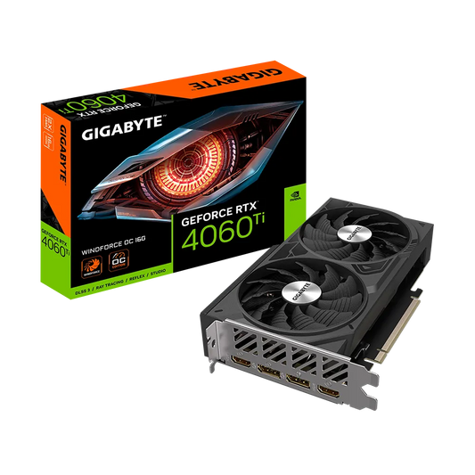 GIGABYTE GeForce RTX 4060 TI WINDFORCE OC 16G