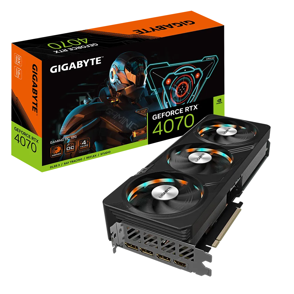 GIGABYTE GeForce RTX 4070 GAMING OC 12GB
