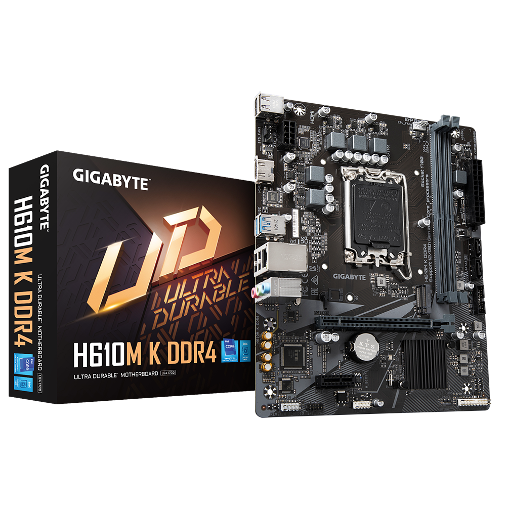 GIGABYTE H610M K DDR4 HDMI Only