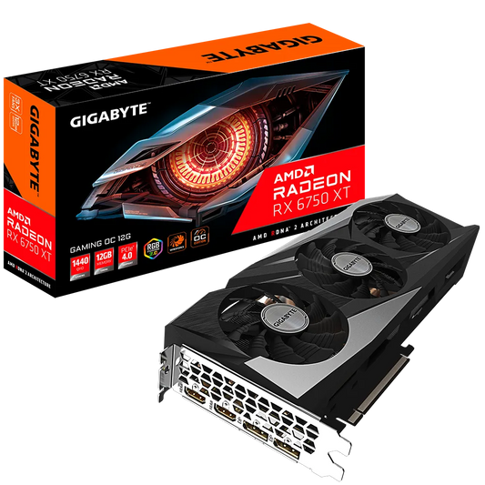 GIGABYTE RADEON RX 6750 XT GAMING OC 12G