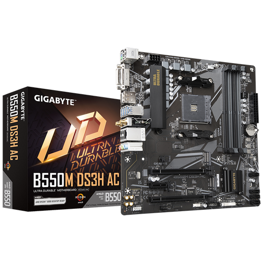 Gigabyte B550M DS3H AC WIFI