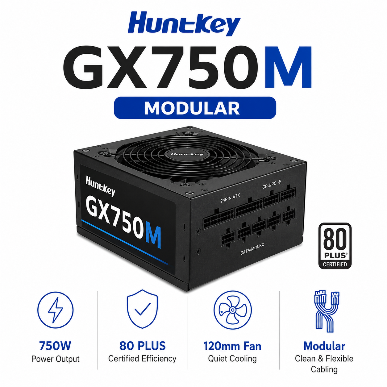 Huntkey GX750M Modular (GX750M)