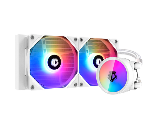 IDCOOLING Zoomflow 240 XT ARGB Liquid Cooler - Snow White
