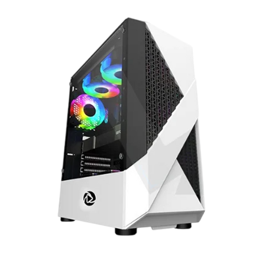 INPLAY Meteor 06 ATX Gaming Case Case - White
