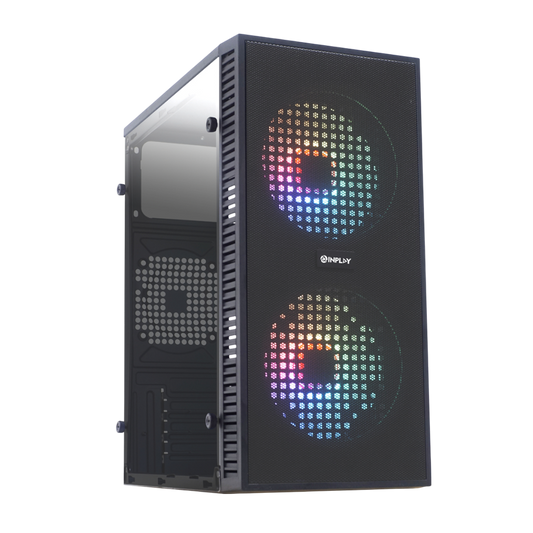 INPLAY Wind 01 Mesh Front Micro ATX Computer Case