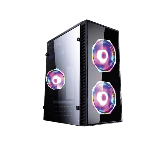 INPLAY Wind 05 Tempered Glass Micro ATX Computer Case