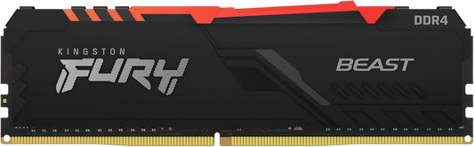 KINGSTON 16GB 3200MT/s DDR4 CL16 DIMM 1Gx16 FURY Beast RGB