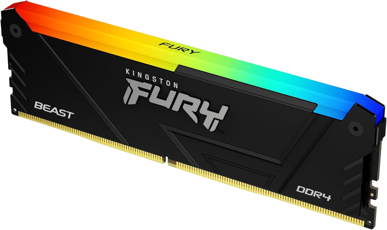 KINGSTON 8GB 3200MT/s DDR4 CL16 DIMM FURY Beast RGB