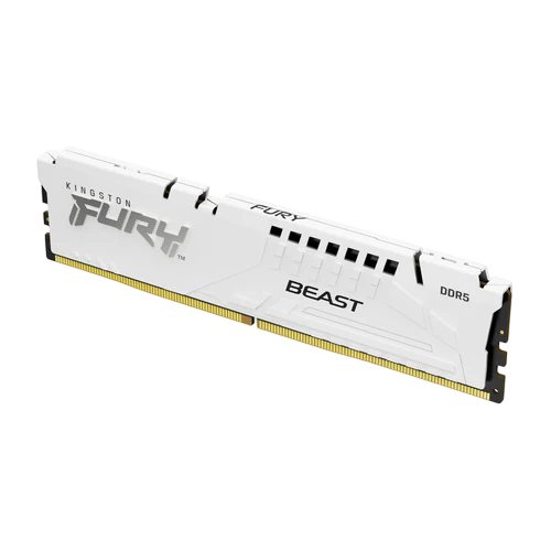 KINGSTON FURY BEAST 16GB (1x16GB) 5200MHz DDR5 - White