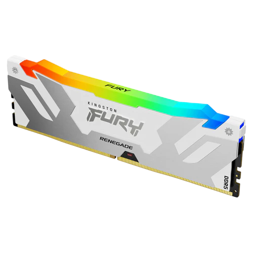 KINGSTON FURY RENEGADE RGB 16GB (1x16GB) 6000MHz DDR5 CL32 - White