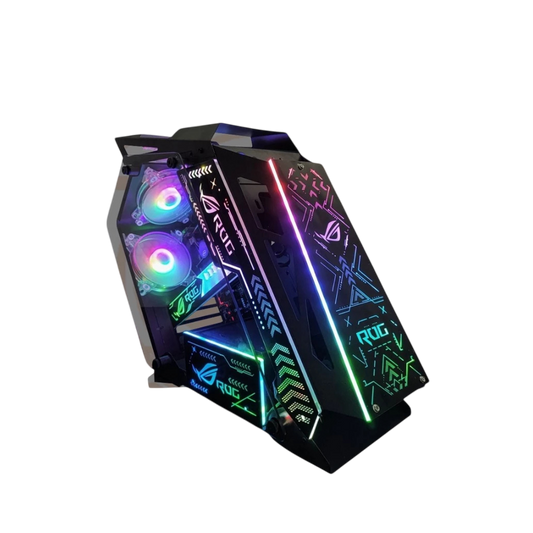 Keytech Cyborg Robot Gaming Case - Black