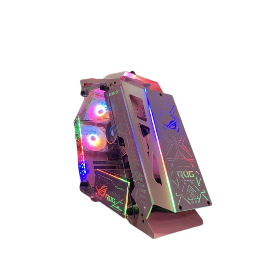 Keytech Cyborg Robot Gaming Case - Pink