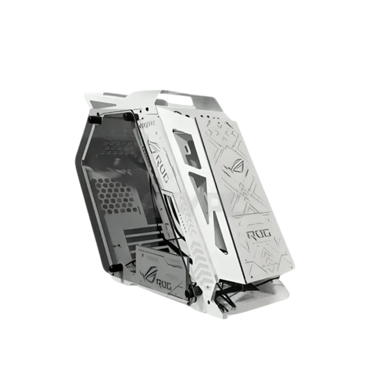 Keytech Cyborg Robot Gaming Case - White