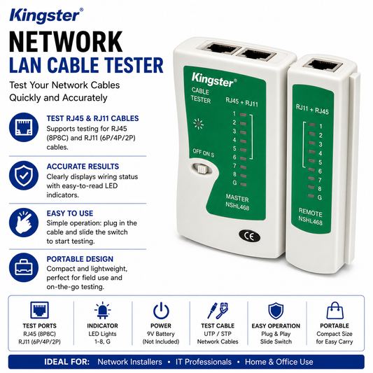 Kingster Network LAN Cable Tester (KNC015)