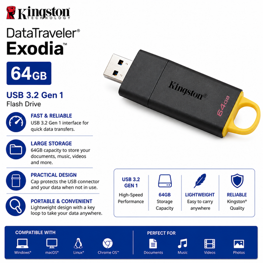 Kingston DataTraveler Exodia 64GB (DTX/64GB)