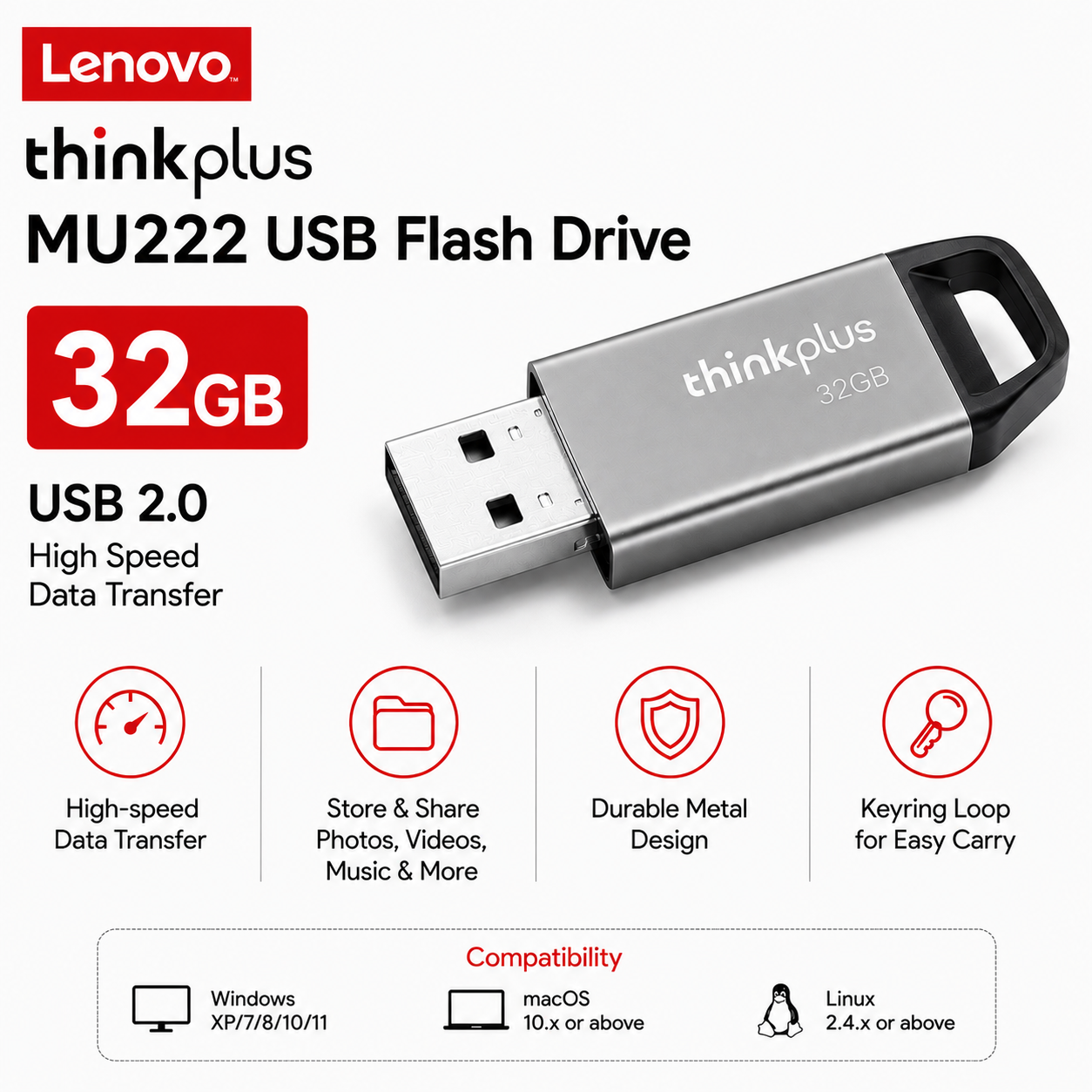 LENOVO Thinkplus MU222 32GB (MU222-32G)