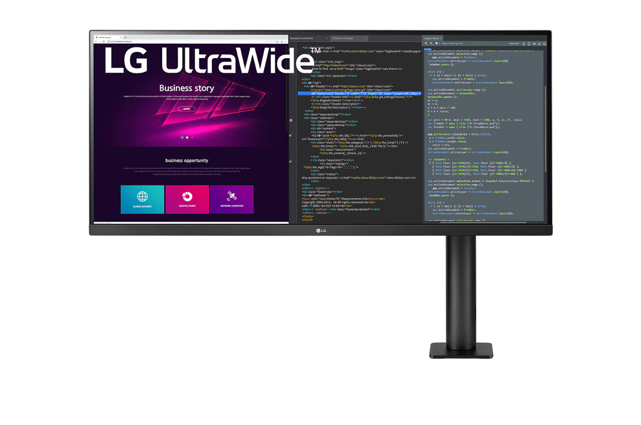 LG 34" 21:9 IPS 3-side Virtually Borderless WQHD 75Hz 5ms 300nits sRGB