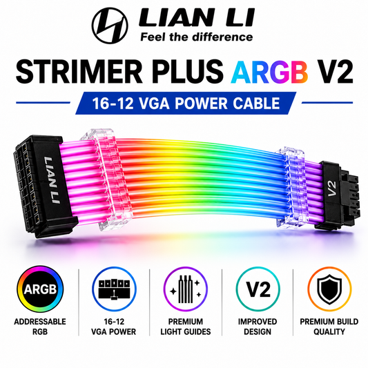 Lian Li Strimer Plus ARGB V2 16-12 VGA Power Cable (PW16-12PV2)
