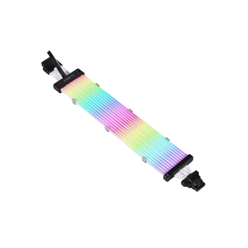 Lian Li Strimer Plus 16-12 Addressable RGB v2 - 12+4 Pin, 12VHPWR, 320mm Cable Length, 162 LEDs, 12 Light Guides