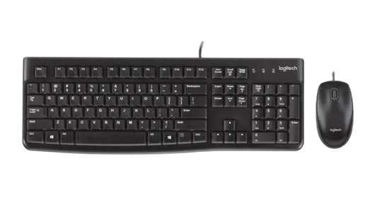 Logitech MK120 Wired Mouse and Keyboard