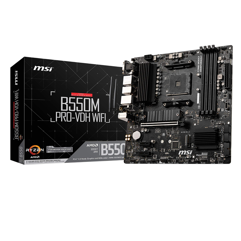 MSI B550M PRO VDH WIFI+BT