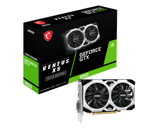MSI GeForce GTX 1650 D6 Ventus XS 4G OCV3 D6