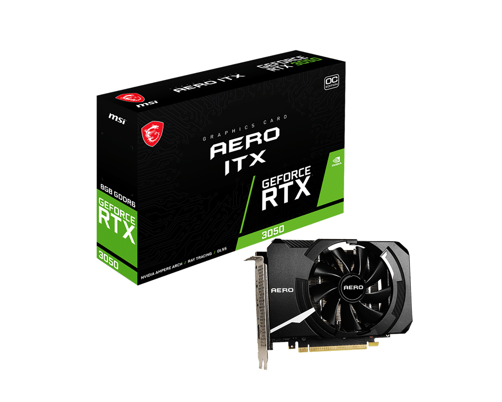 MSI GeForce RTX 3050 Aero ITX 8G OC