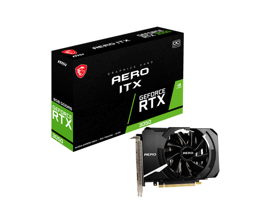 MSI GeForce RTX 3050 Aero ITX 8G OC
