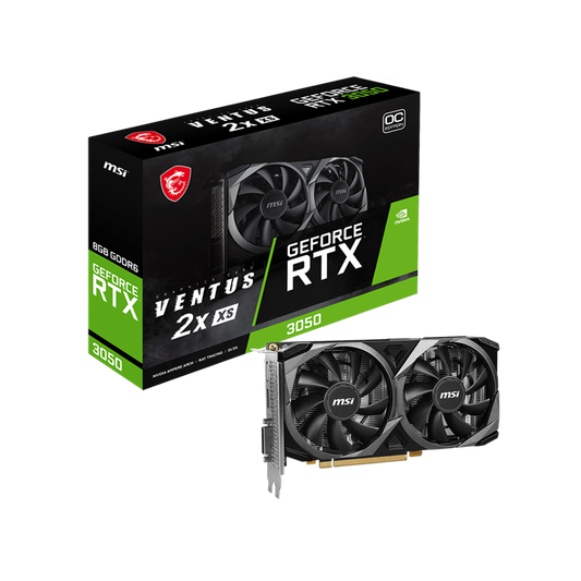 MSI GeForce RTX 3050 VENTUS 2X XS 8G OC
