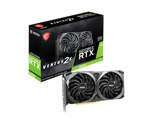 MSI GeForce RTX 3060 VENTUS 2X 12G OC LHR