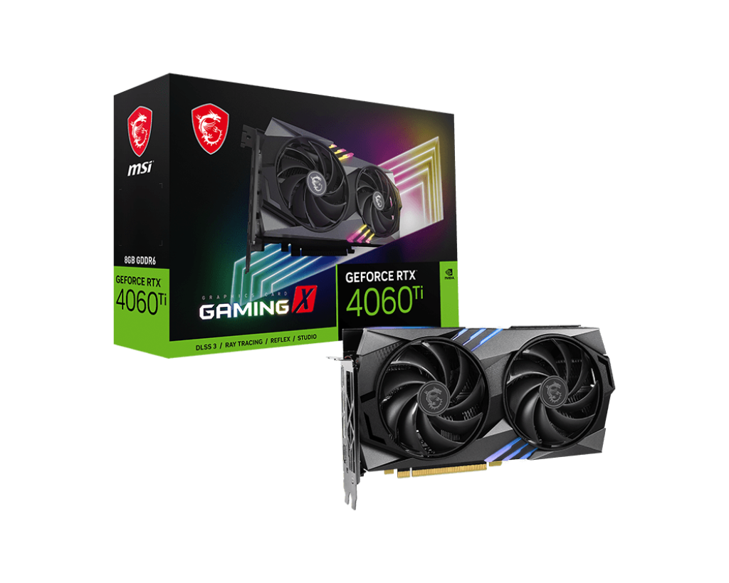 MSI GeForce RTX 4060 TI GAMING X 8G