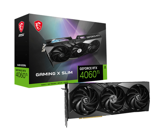 MSI GeForce RTX 4060 Ti Gaming X Slim 16G