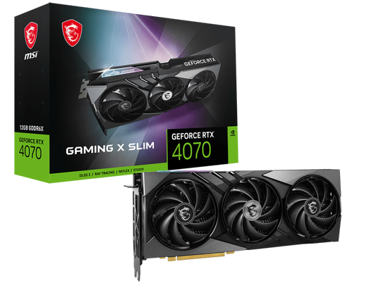 MSI GeForce RTX 4070 Gaming X Slim 12G