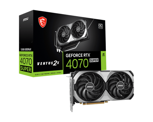 MSI GeForce RTX 4070 Super 12G Ventus 2X OC