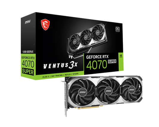MSI GeForce RTX 4070 Super 12G Ventus 3X OC
