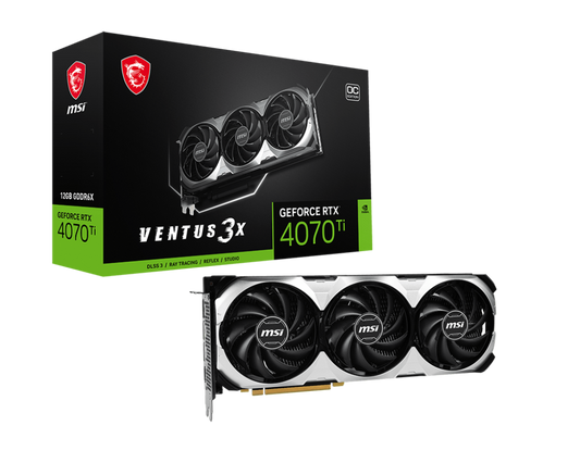 MSI GeForce RTX 4070 Ti Ventus 3X 12G OCV1