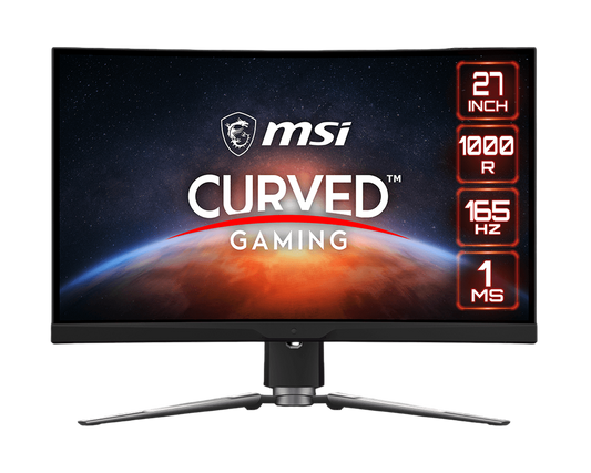 MSI MPG ARTYMIS QD VA 2560 x 1440 (WQHD) 165Hz 1ms (MPRT) 1x DP(1.2a) 2x HDMI(2.0b) 1x USB Type C (DP alt mode Type C with PD : 5V/3A) with USB 2.0 function