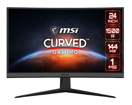 MSI Optix 23.6" VA FHD 144Hz 1ms Curved Gaming Monitor