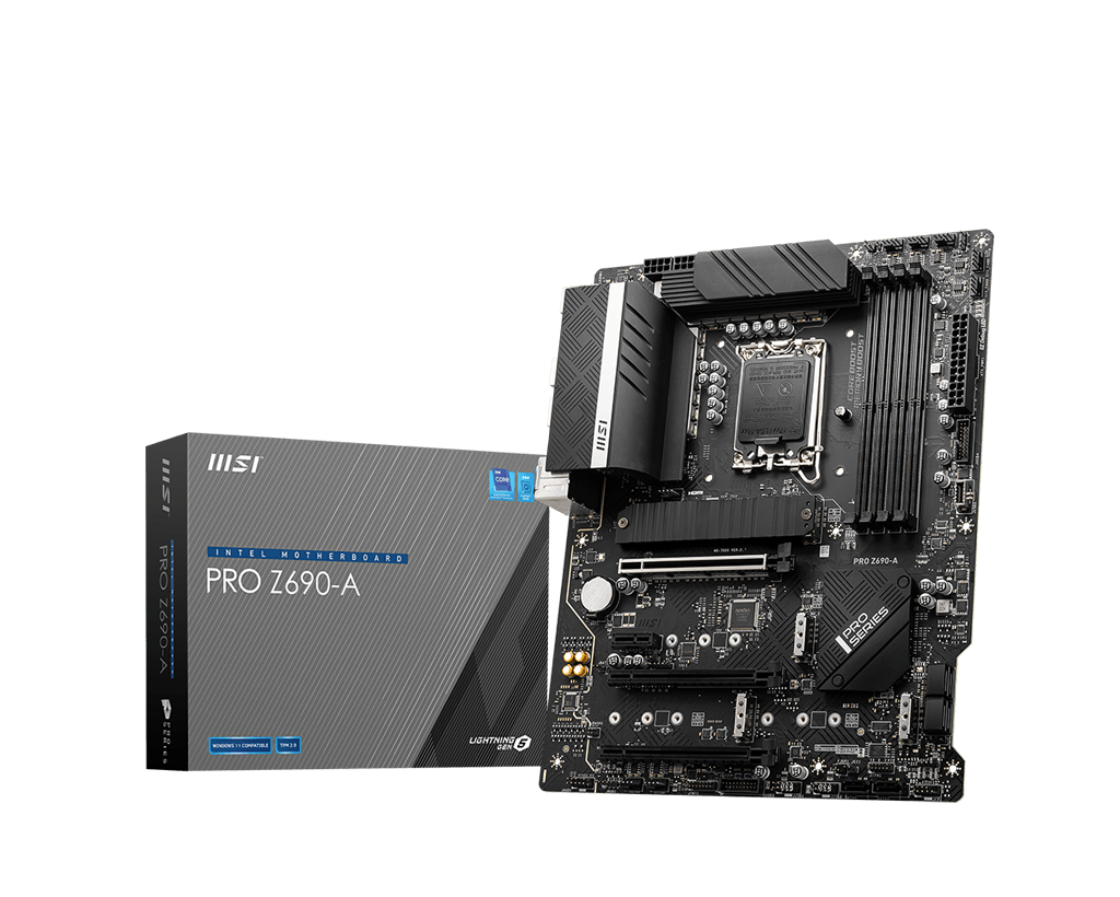 MSI PRO Z690 A (LGA1700 socket) DDR4